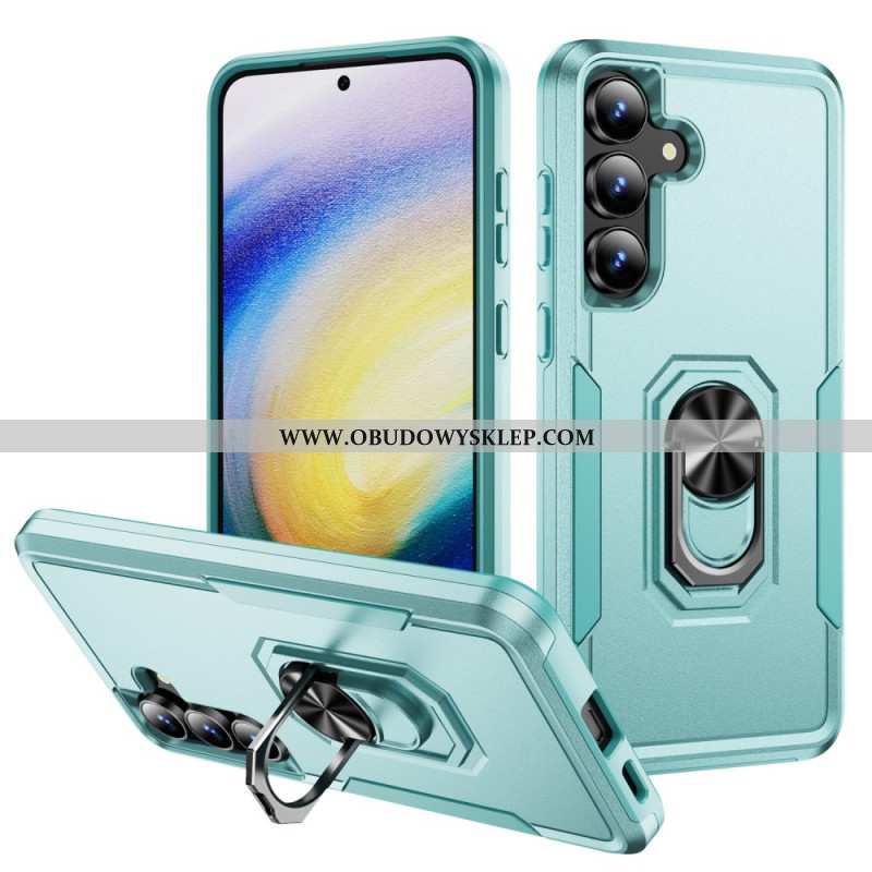 Futerały Samsung Galaxy S25 Fe Etui Na Telefon Uchwyt Na Pierścień Z Efektem Metalu