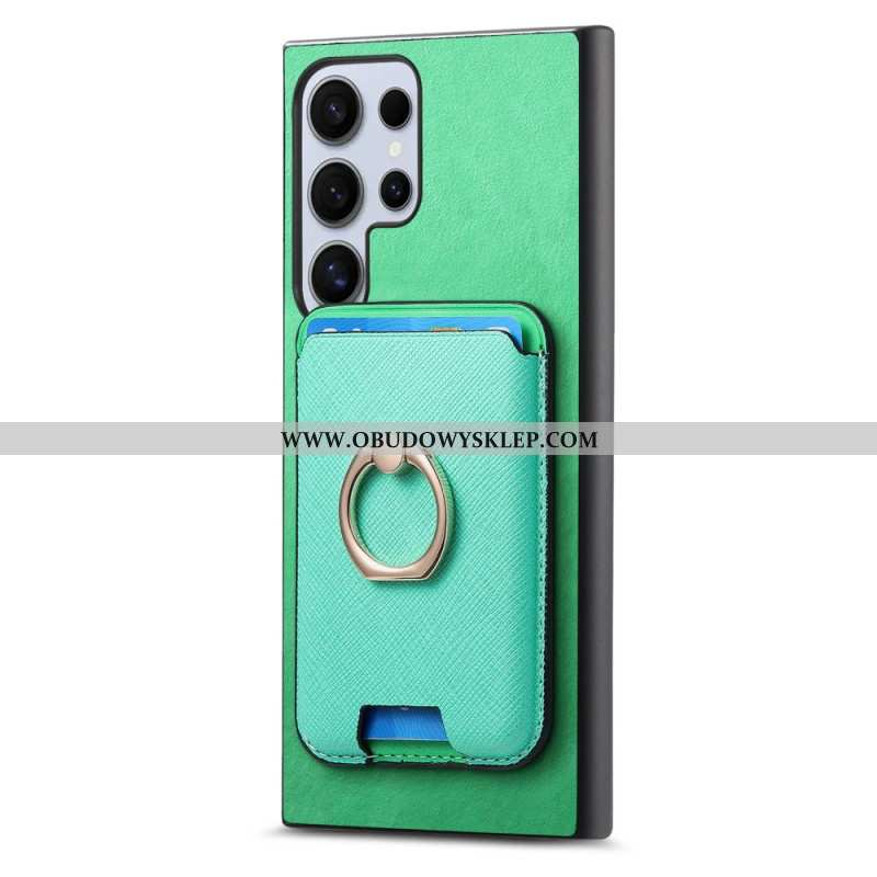 Futerały Samsung Galaxy S25 Ultra 5g Etui Na Telefon Odpinany Magnetyczny Uchwyt Na Karty I Podstawk