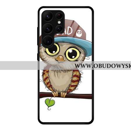 Futerały Samsung Galaxy S25 Ultra 5g Etui Na Telefon Sowa Ze Szkła Hartowanego