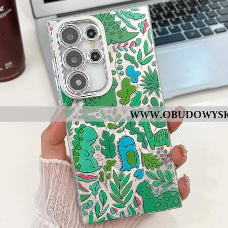 Futerały Samsung Galaxy S25 Ultra 5g Etui Na Telefon Zabawne Dinozaury Z Osłoną Na Obiektyw