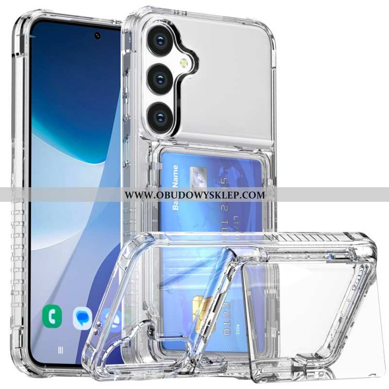 Futerały Samsung Galaxy S26 Etui Na Telefon Przezroczyste Z Uchwytem Na Karty I Podstawką