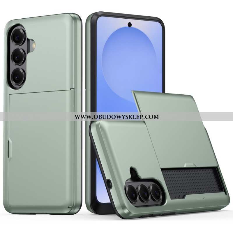 Futerały Samsung Galaxy S26 Plus Etui Na Telefon Metaliczny Portfel Z Efektem Karty