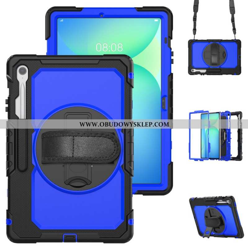 Futerały Samsung Galaxy Tab S10 Fe Plus Etui Na Telefon Ultraodporne Z Paskiem Na Ramię