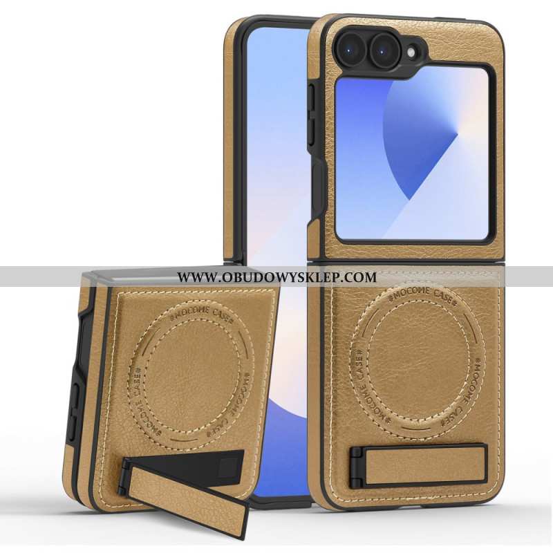 Futerały Samsung Galaxy Z Flip 7 Fe Etui Na Telefon Kompatybilny Z Magsafe Efekt Skóry