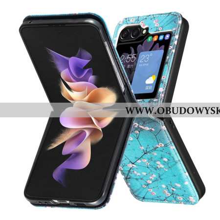Futerały Samsung Galaxy Z Flip 7 Fe Etui Na Telefon Kwiaty Śliwy
