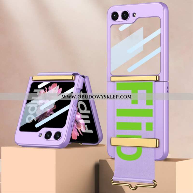 Futerały Samsung Galaxy Z Flip 7 Fe Etui Na Telefon Ochraniacz Ekranu Na Pasek I Tył Gkk