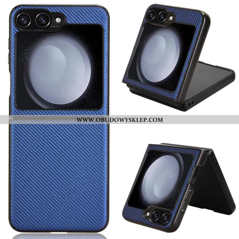 Futerały Samsung Galaxy Z Flip 7 Fe Etui Na Telefon Tekstura Włókna Węglowego