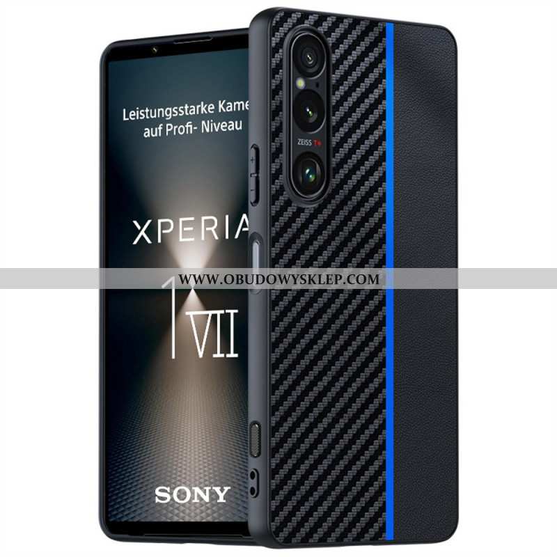 Futerały Sony Xperia 1 Vii Etui Na Telefon Włókno Węglowe