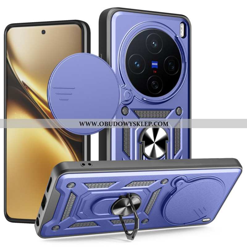 Futerały Vivo X200 Etui Na Telefon Przesuwana Osłona Kamery I Podstawka