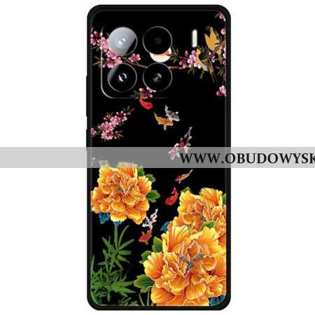 Futerały Xiaomi 15 Pro Etui Na Telefon Kwiaty I Ryby