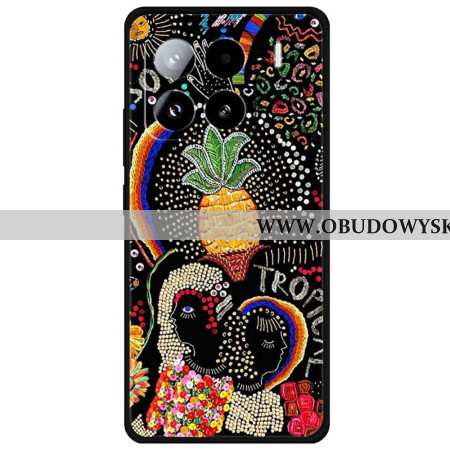 Futerały Xiaomi 15 Pro Etui Na Telefon Wzór Ananasa