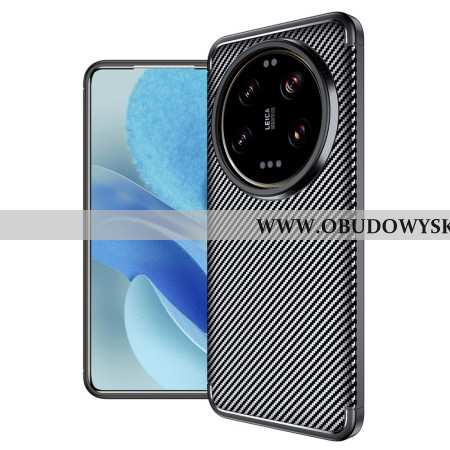 Futerały Xiaomi 15 Ultra Etui Na Telefon Tekstura Włókna Węglowego