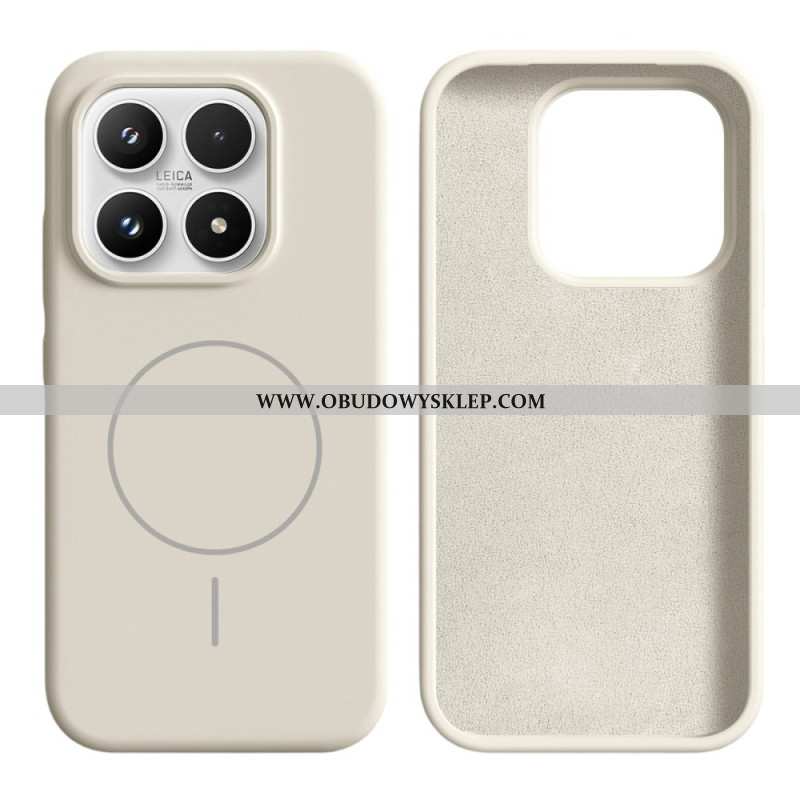 Futerały Xiaomi 17 Etui Na Telefon Magnetyczny Płynny Silikon