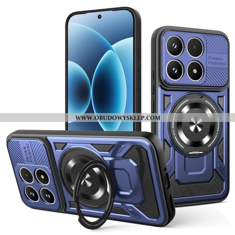 Futerały Xiaomi 17 Etui Na Telefon Magnetyczny Z Obrotową Podstawką