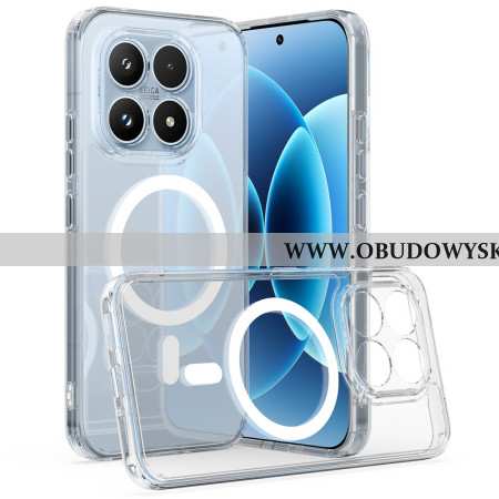 Futerały Xiaomi 17 Etui Na Telefon Wzmocniony Przezroczysty Magnetyczny