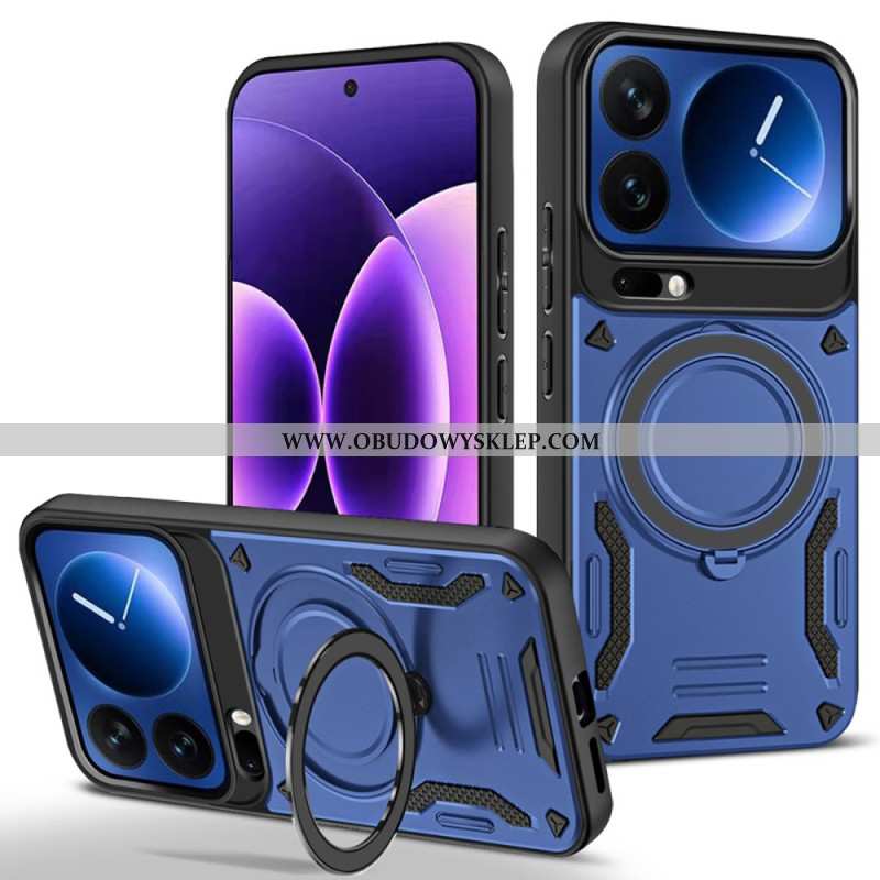 Futerały Xiaomi 17 Pro Etui Na Telefon Magnetyczne Zapięcie Z Obrotową Podpórką