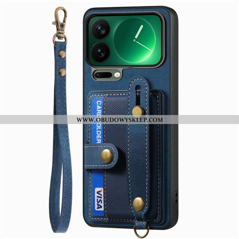 Futerały Xiaomi 17 Pro Max Etui Na Telefon Uchwyt Na Karty I Podstawka