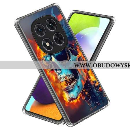 Futerały Xiaomi Redmi Note 14 Pro 4g Etui Na Telefon Płonąca CZaszka