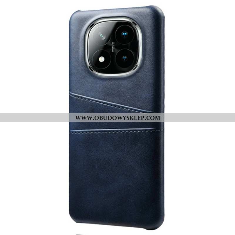 Futerały Xiaomi Redmi Note 14 Pro Plus 5g Etui Na Telefon Etui Na Karty Z Efektem Skóry