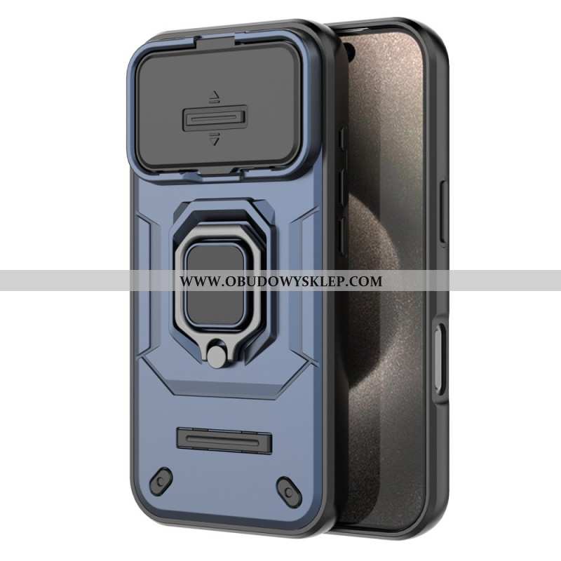 Futerały iPhone 17 Pro Etui Na Telefon Etui Z Pierścieniem I Osłoną Obiektywu