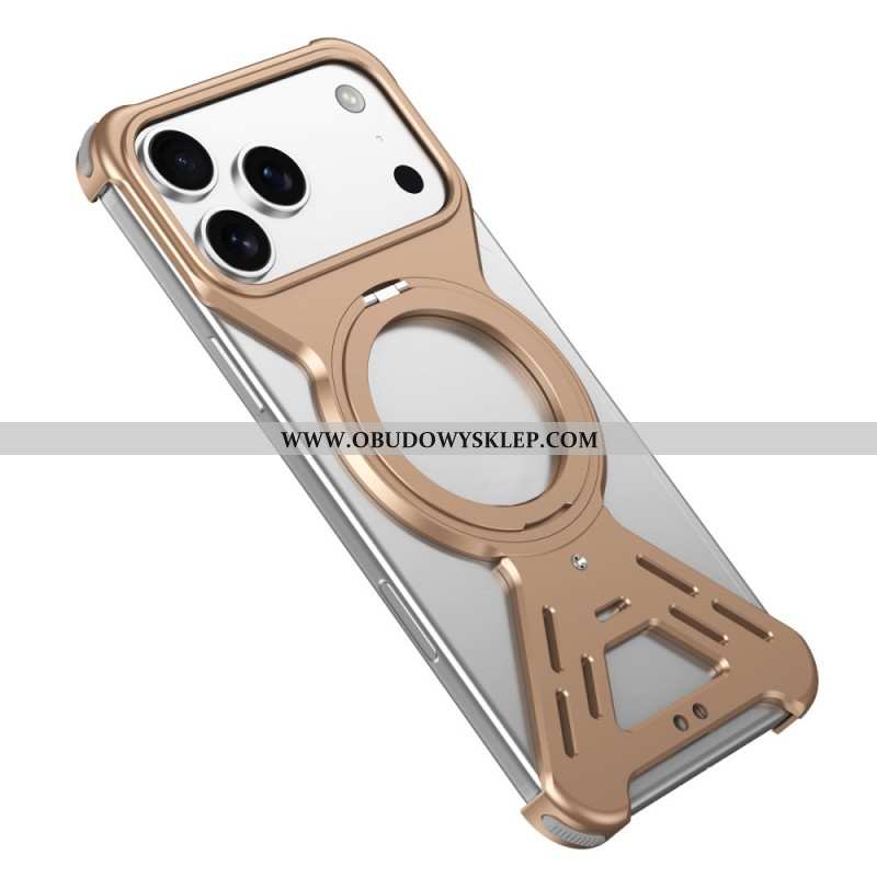 Futerały iPhone 17 Pro Etui Na Telefon Zderzak Magsafe Z Obrotową Podstawką