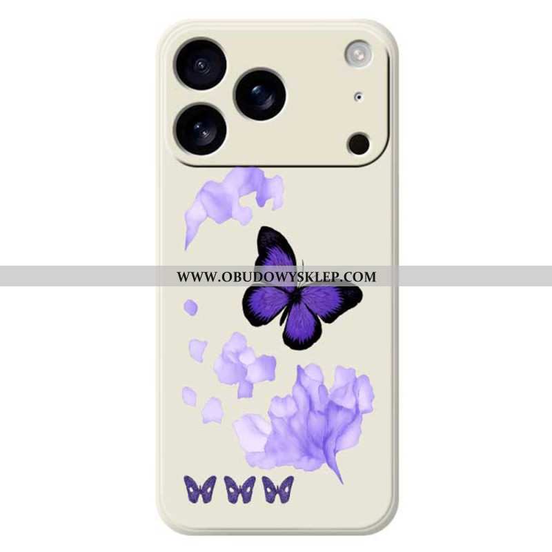 Futerały iPhone 17 Pro Max Etui Na Telefon Motyle