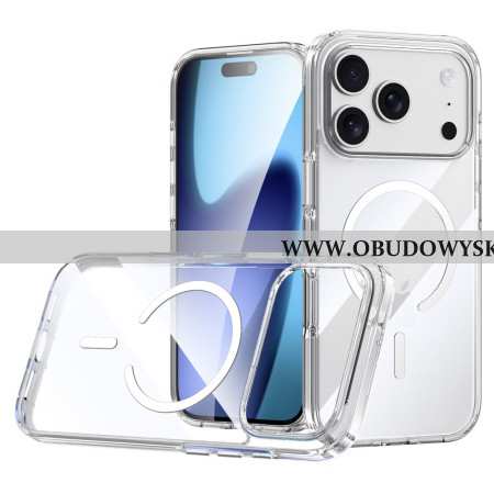 Futerały iPhone 17 Pro Max Etui Na Telefon Przezroczysta Obudowa Kompatybilna Z Magsafe