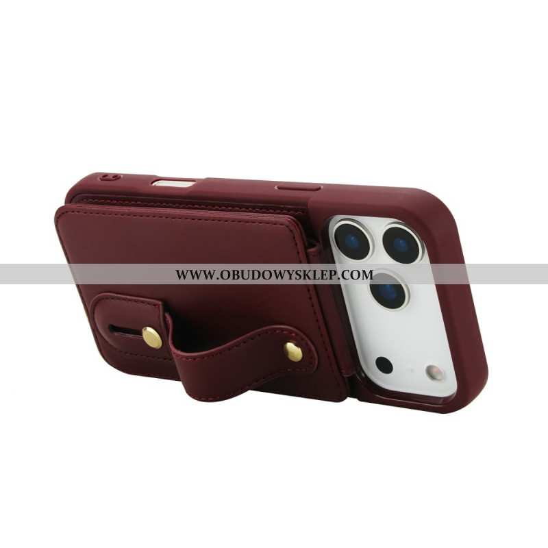 Hülle Für iPhone 17 Pro Max Kartenhalter Und Schultergurt