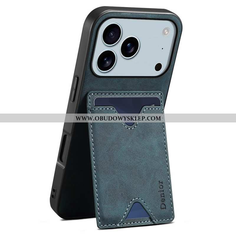 Hülle iPhone 17 Pro Max Denior Kartenhalter Und Ständer