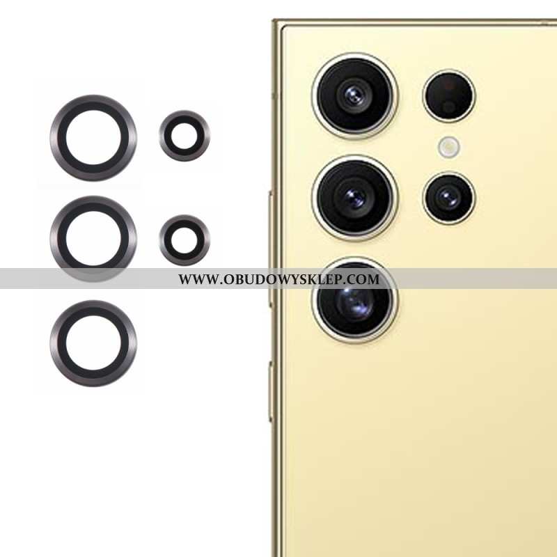 Metalowa Osłona Obiektywu Do Samsunga Galaxy S25 Ultra 5g Szkło Galwanizowane I Hartowane