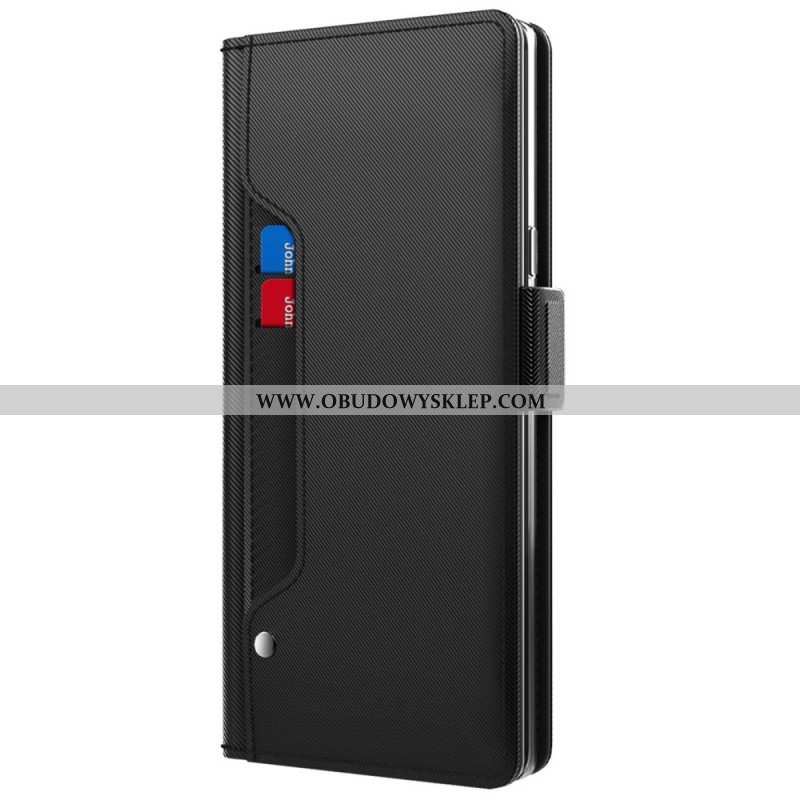 Obudowa Realme Note 60x Etui Na Telefon Lustro I Uchwyt Na Karty