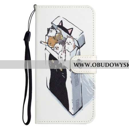 Obudowa Samsung Galaxy A17 4g / 5g Etui Na Telefon Pudełko Kotów