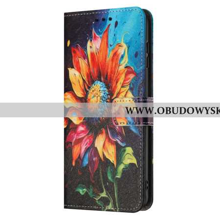 Obudowa Samsung Galaxy A17 4g / 5g Etui Na Telefon Wzór Słonecznika