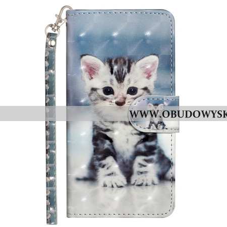 Obudowa Samsung Galaxy S25 Fe Etui Na Telefon Kotek Ze Smyczą