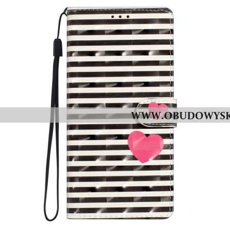 Obudowa Xiaomi 15 Etui Na Telefon Paski I Serca 3d