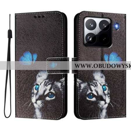 Obudowa Xiaomi 15 Pro Etui Na Telefon Motyl I Kot