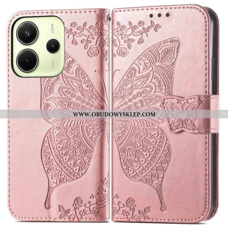 Obudowa Xiaomi Redmi Note 14 4g Etui Na Telefon Barokowy Motyl