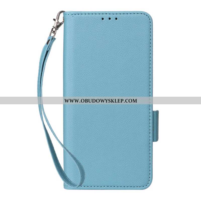 Obudowa Xiaomi Redmi Note 14 5g Etui Na Telefon Tekstura Liczi Z Paskiem