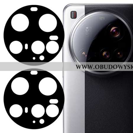 Osłona Obiektywu Ze Szkła Hartowanego Do Xiaomi 15 Ultra (wersja CZarna)