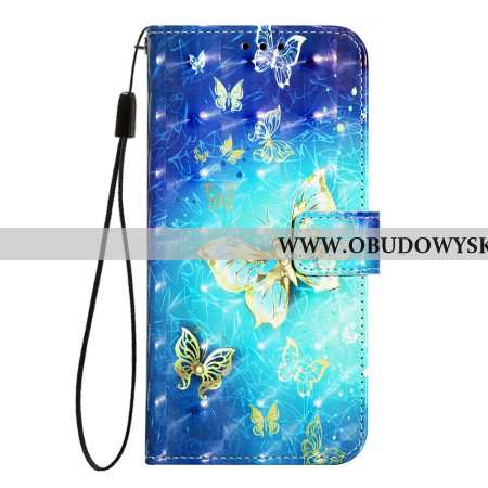 Pokrowce Oneplus Nord 4 Złote Motyle