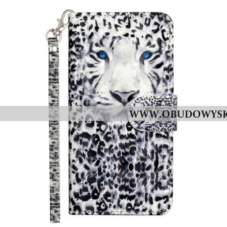 Pokrowce Samsung Galaxy S25 Fe Lampart Ze Smyczą