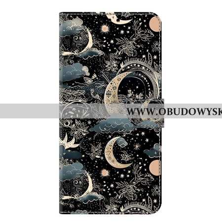 Pokrowce Samsung Galaxy S25 Plus 5g Wzór Księżycowy