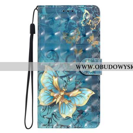 Pokrowce Xiaomi 15t Pro Złote Motyle