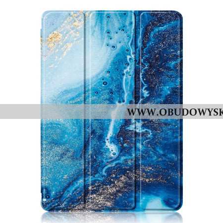 Samsung Galaxy Tab S10 Plus Przezroczysty Tył Z Motywem Fali