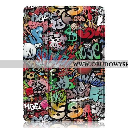 Samsung Galaxy Tab S10 Plus Przezroczysty Tył Z Motywem Graffiti