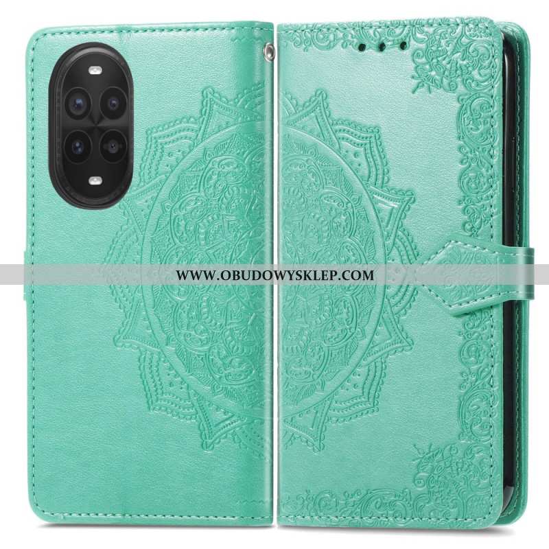 Skórzany Futerał Huawei Nova 13 Pro Etui Na Telefon Barokowa Mandala