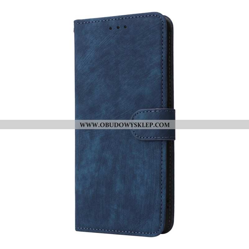 Skórzany Futerał Oneplus 13 Etui Na Telefon Efekt Zamszu Z Ochroną Rfid