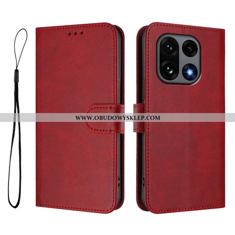 Skórzany Futerał Oneplus 15 Etui Na Telefon Portfel Z Blokadą Rfid