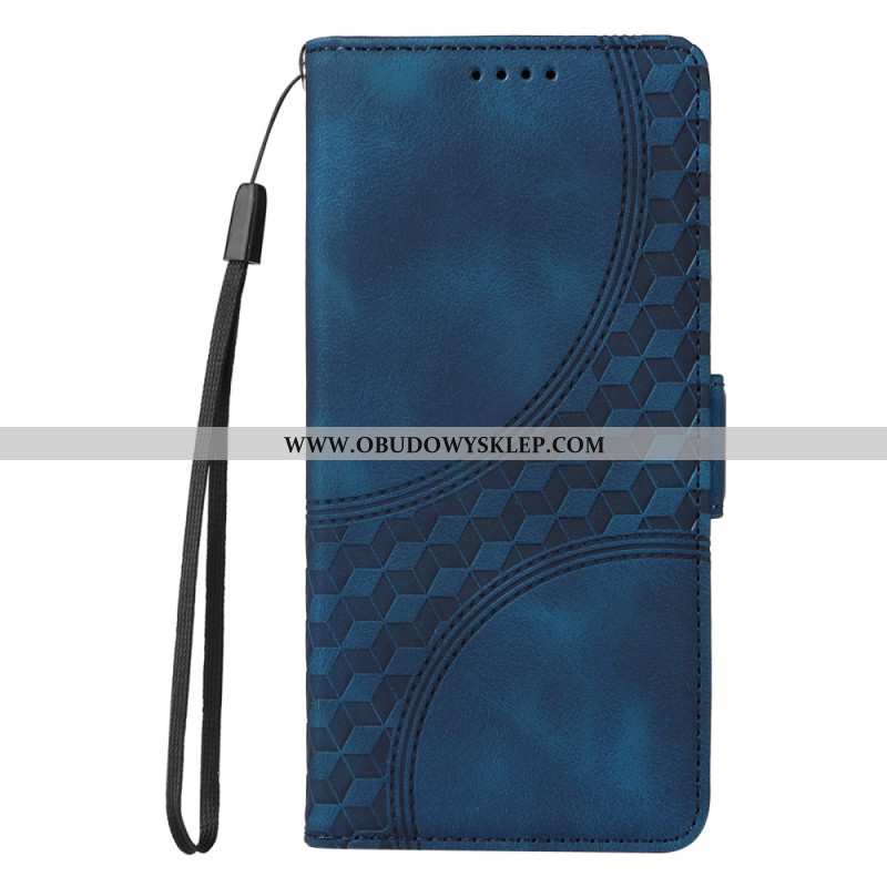 Skórzany Futerał Oppo Find X8 Pro Etui Na Telefon Wzór Gwiazdy