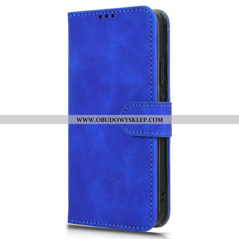 Skórzany Futerał Oppo Reno 13 5g Etui Na Telefon Efekt Zamszu